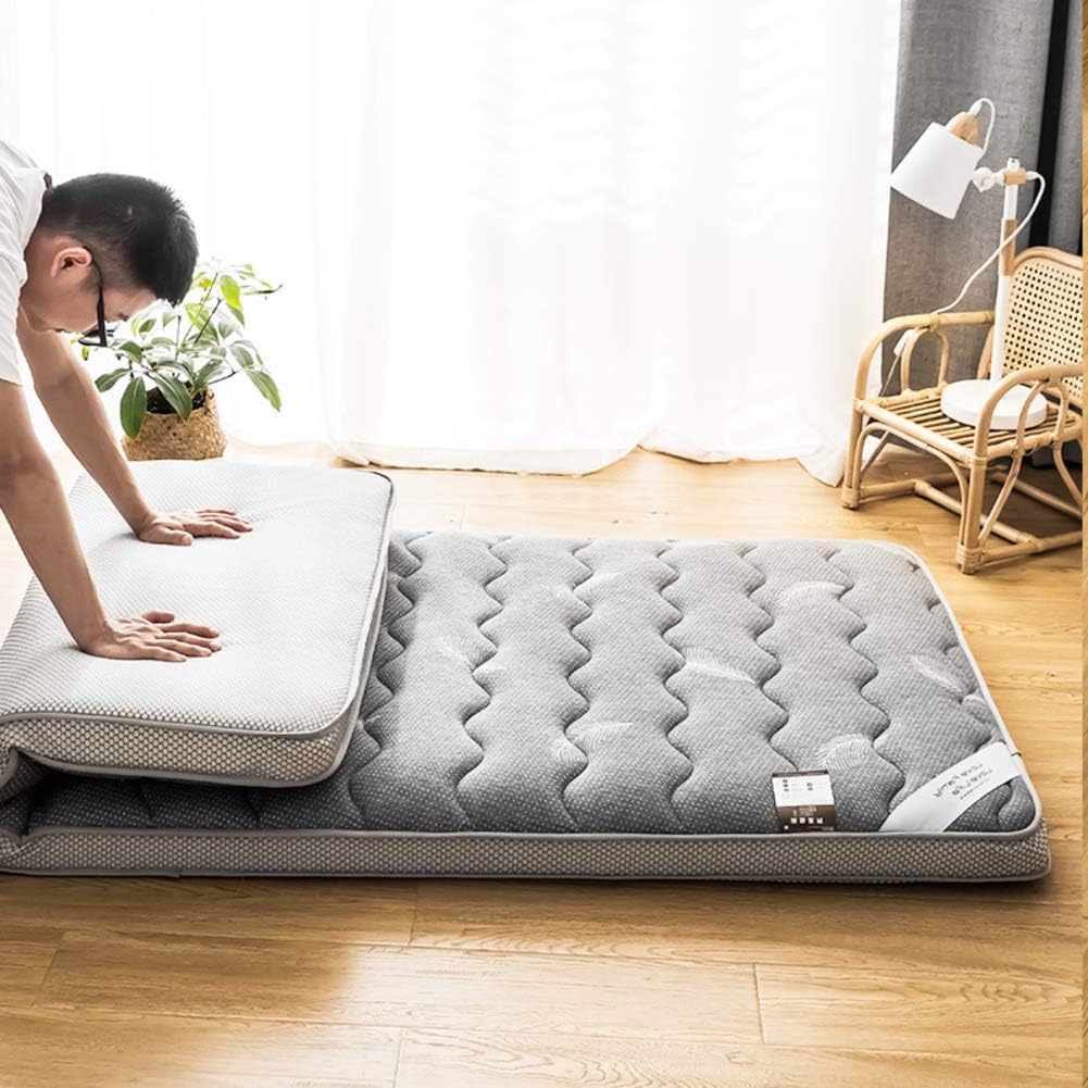 FF Tatami mattress for sleeping, folding mat Soft and thick futon mat Dormitory for students