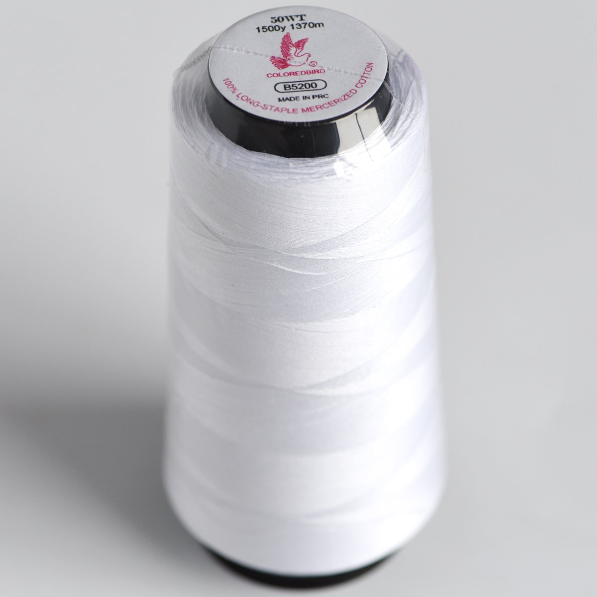 310 Popular Black 50WTCotton Thread 100 ExtraLong Staple Cotton