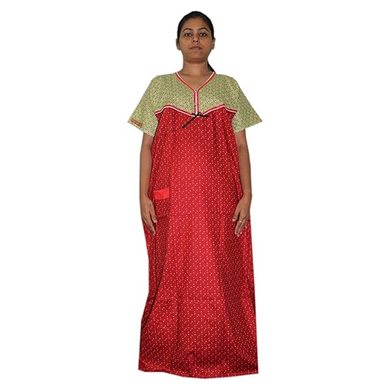 Cotton Maternity Feeding Nighty