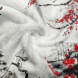 Japanese Blanket, Japanese Style Splash Ink