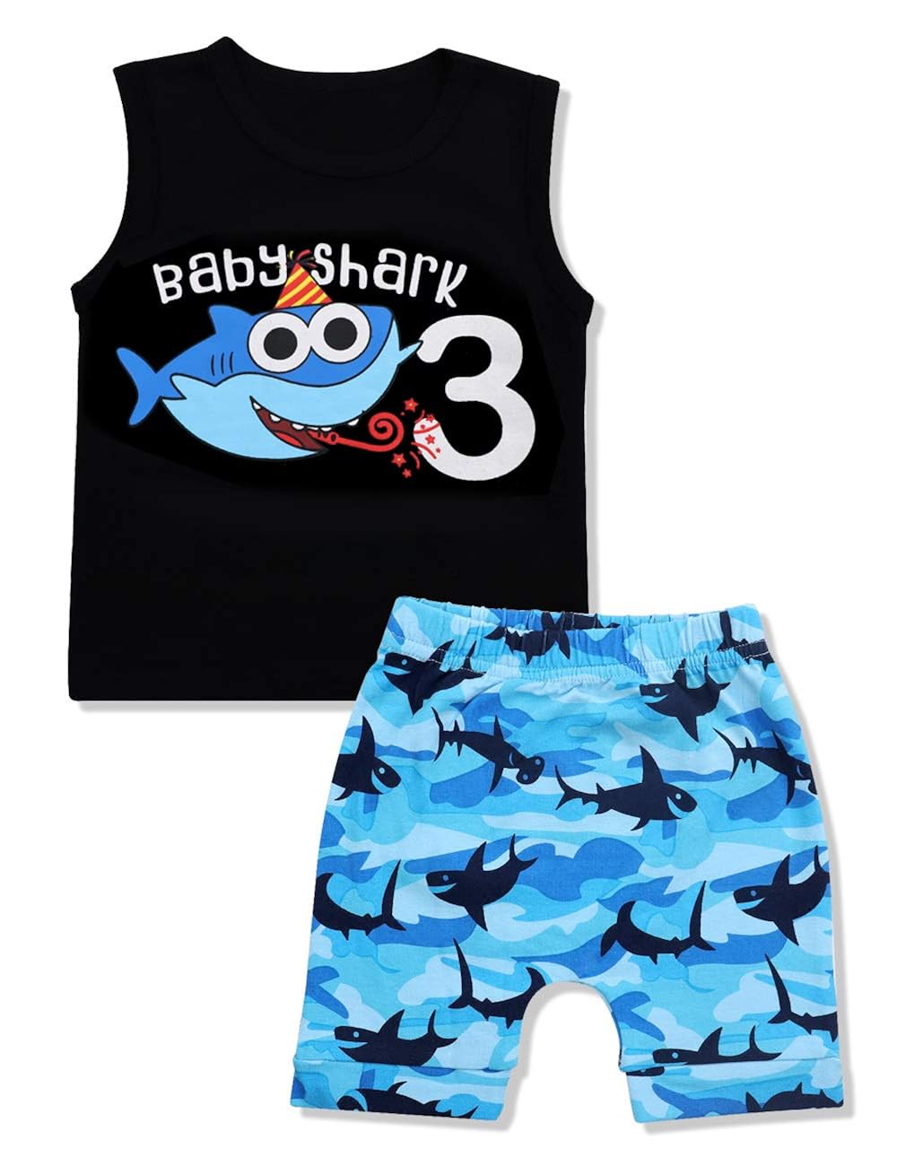 baby shark boy clothes