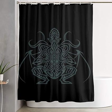 Amazon Com Mark Of Cthulhu Monster Bathroom Unique Design