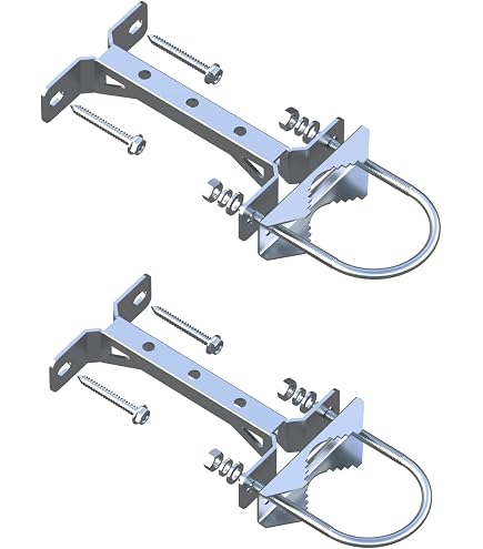 24 Inch Deluxe Y Wall Mount Antenna Bracket EZ30-24 | 3 Star Incorporated