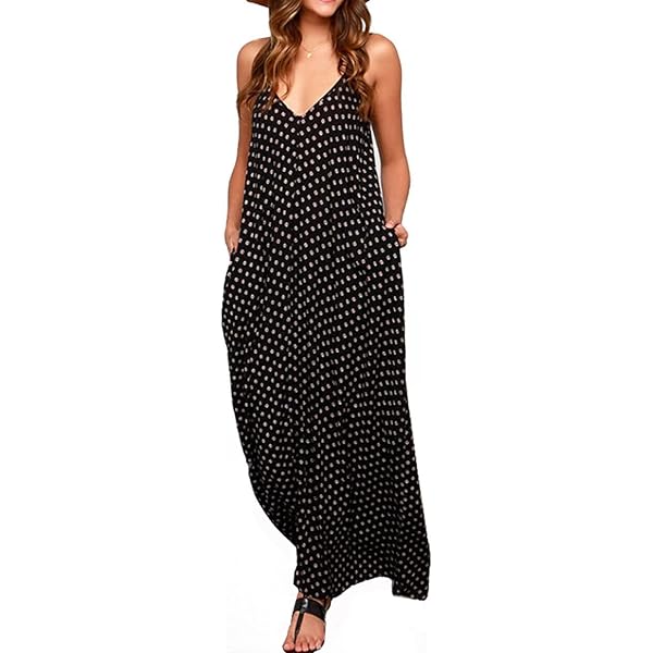 Lioness Women's District Maxi Dress, Onyx Polka, XXS at Amazon Women's  Clothing store