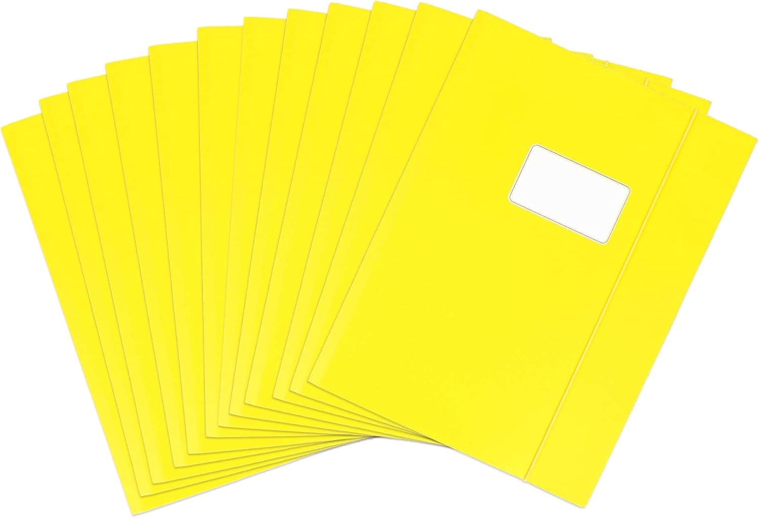 File folders Colored Hanging JiaWei - A4 Size Decorative Colored with tabs folders Organizer 7 Cute Designs and Colors Pocket Labels for School Home Office(12pack, Yellow) : Office Products