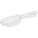 Winco White Utility Plastic Scoop, 5-Ounce