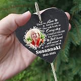 TopGlory Personalized Photo Name Memorial Slate Custom Stone Gift view 4
