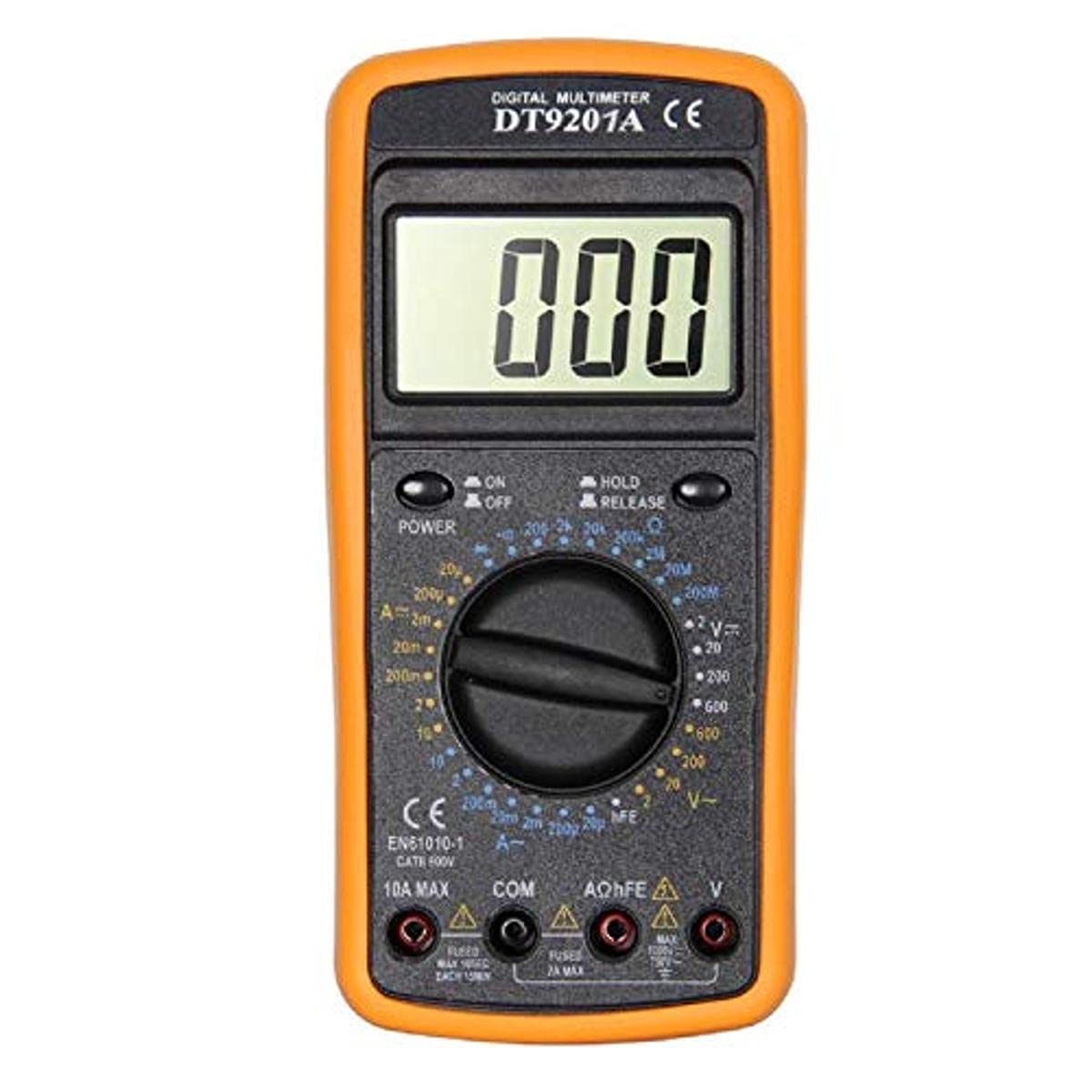 KAISE 1999 Counts Digital Multimeter with Rubber Protector