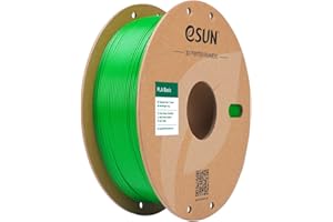 eSUN PLA Basic Filament 1.75mm, 3D Printer Filament High Speed PLA for Fast Printing, 1KG Spool (2.2 LBS) 3D Printing Filament for High Speed 3D Printers, Green