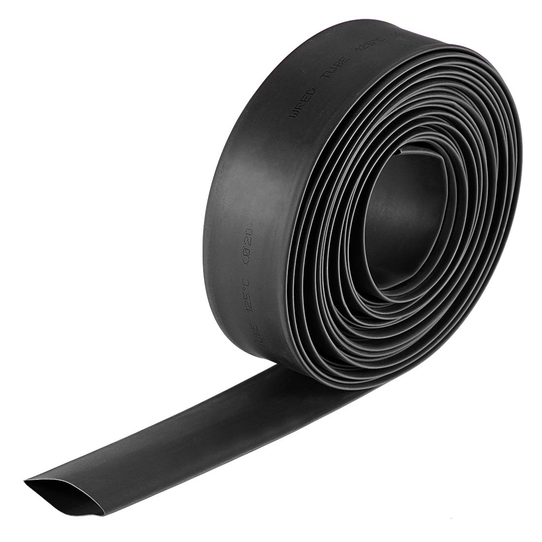 sourcing map Heat Shrink Tubing, 3/4"(20mm) Dia 2:1 rate Shrinkable Tube Cable Sleeve 7m - Black