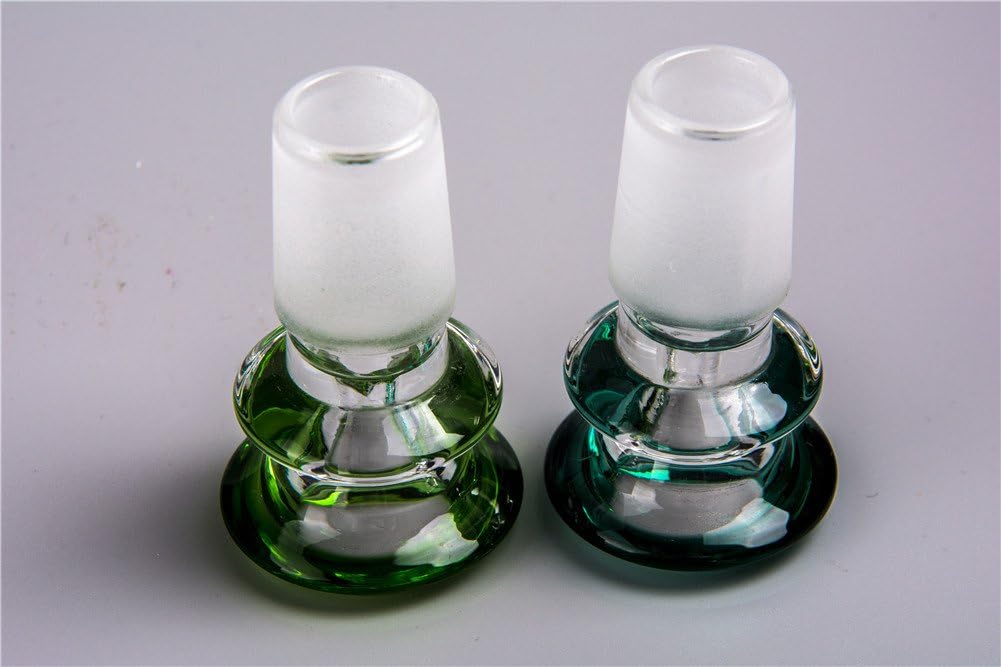 Curved Herb Bowl 14mm Joint, Small Bong Bowl Smoking Accessories (Pack of 2)