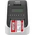 Brother QL-820NWBC Ultra Flexible Label Printer with Multiple Connectivity Options, Black/White, 5.7" x 5" x 9.2"
