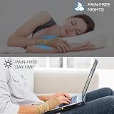 ACWOO Wrist Brace 2 Pack Elastic Support with Strap Left Right Beig view 7