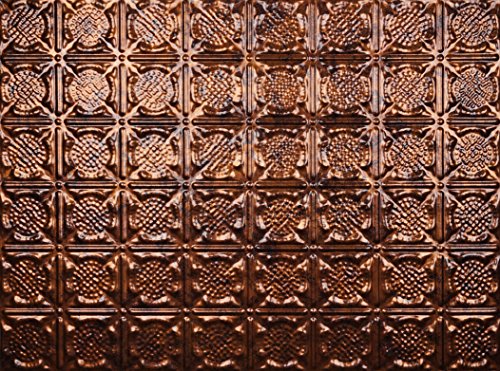 San Diego Backsplash Tiles Kitchen Bathroom Shower Decorative Wall Paneling, Residential, Commercial, Moonstone Copper, 18'' x 24'', 3 Sq Ft