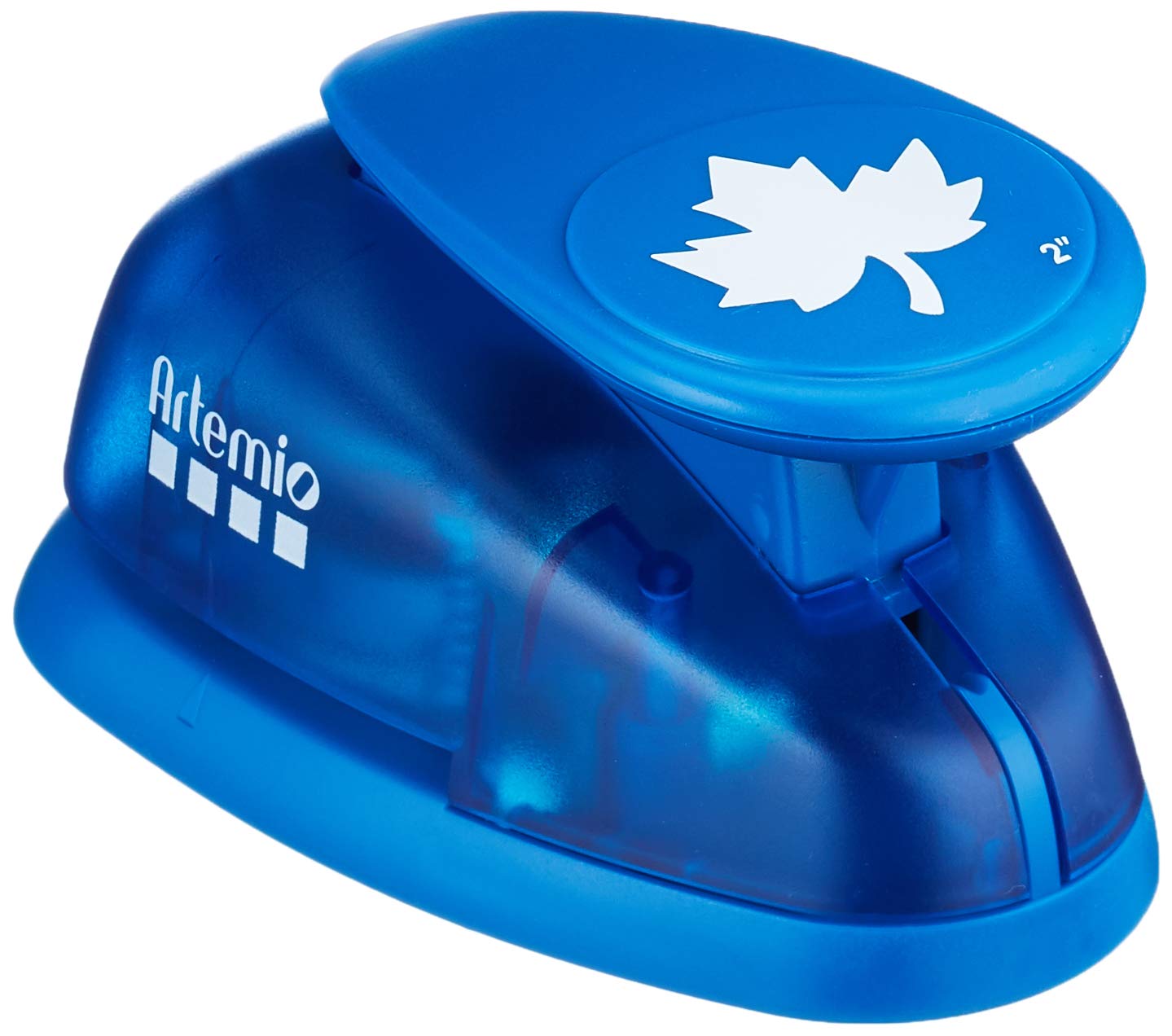 Artemio 5 cm Giant Leaf Lever Punch, Blue