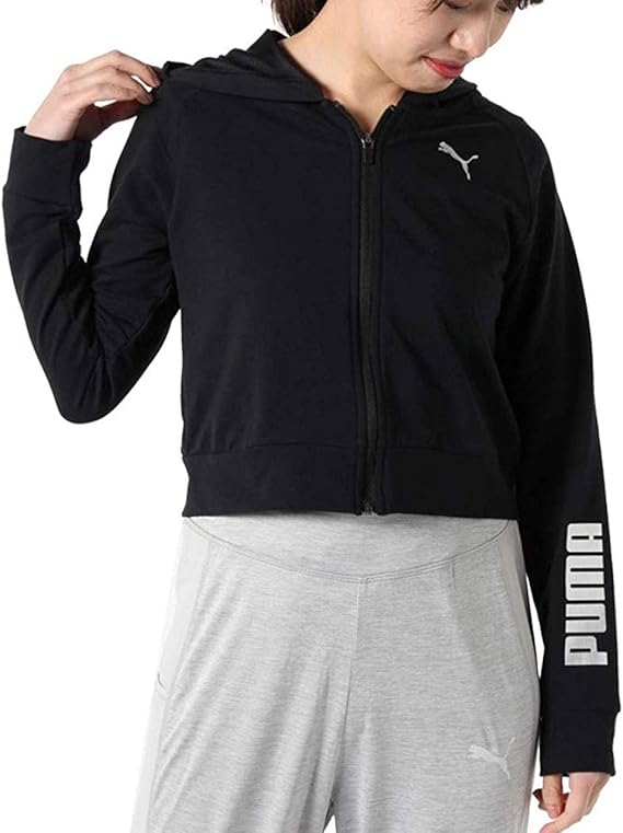 Amazon プーマ Puma プーマ レディーススウェットジャケット Rtg フーデッド スウェットジャケット フィットネス トレーニング スウェット パーカー 通販