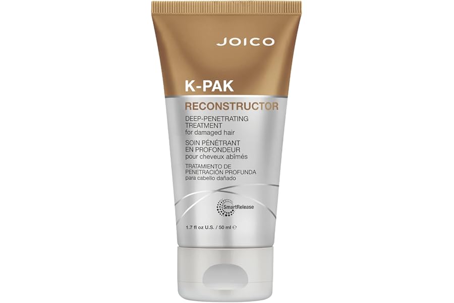 Joico K-PAK Reconstructor Deep-Penetrating Treatment | For Severely Damaged Hair | Repair & Strengthen Strands | Rebuild & Fortify Damaged Hair | Improve Elasticity | With Keratin & Arginine