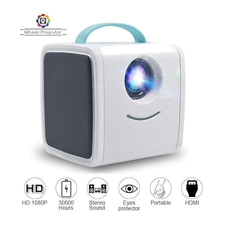 Proyector LED, HD LED 1080P Mini proyector Educativo para ...