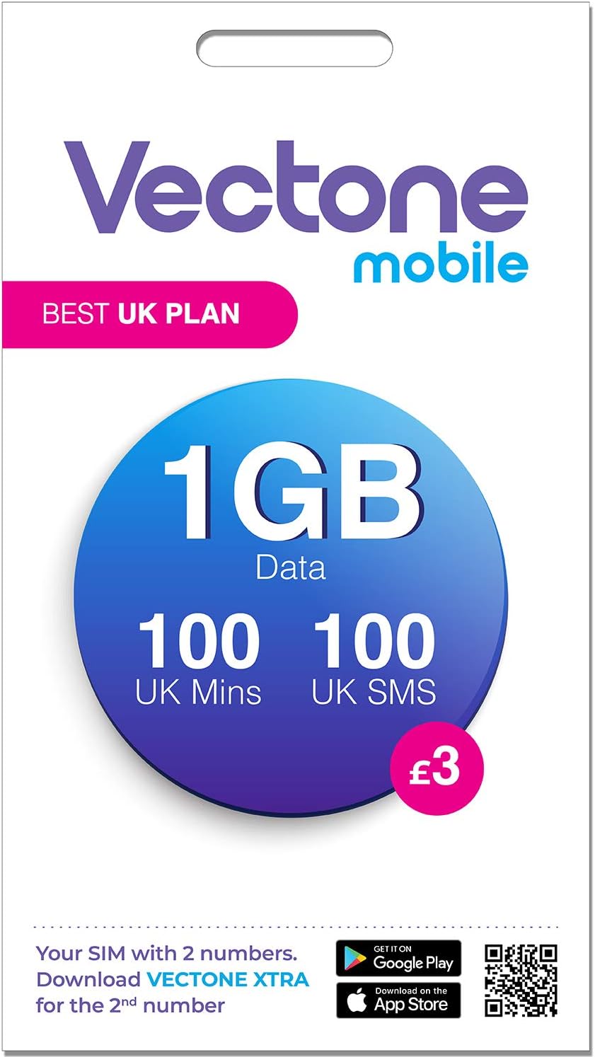 Vectone PAYG SIM Card For £3- A Bundle For Any Budget - Shop Online