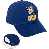 Desert Cactus University of California Riverside Baseball Hat UCR Highlanders Brimmed Embroidered Cap Adjustable Cloth Strap Adult (Style A) Blue