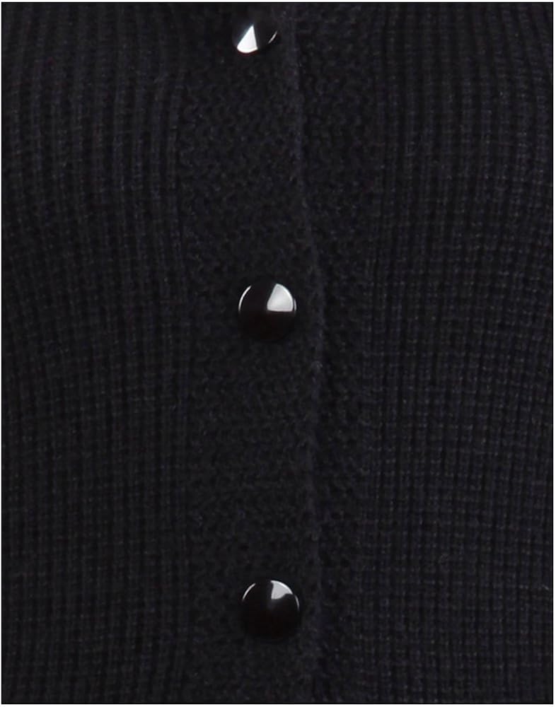 montrex acro wool winter long coat for women, girls (black)