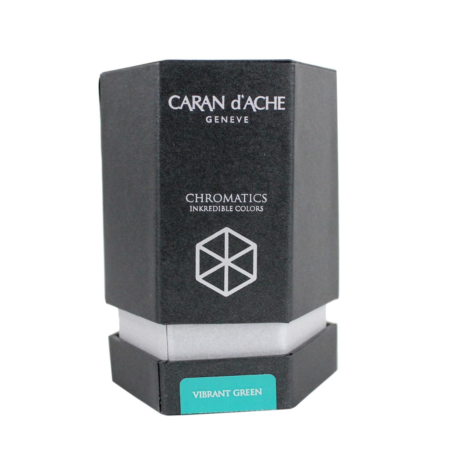 Caran d'Ache 50ml Chromatics Ink Bottle - Vibrant Green