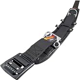 Tajima WCXD1-ABCS Torso Belt Curved D1 Black Aluminum S