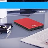 Sonnics 2TB Red External Portable Hard Drive USB 3.1 Type C for PC Mac PS4 Xbox view 6