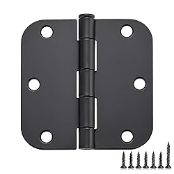 Ravinte 30 Pack Matte Black Door Hinges 3.5"x