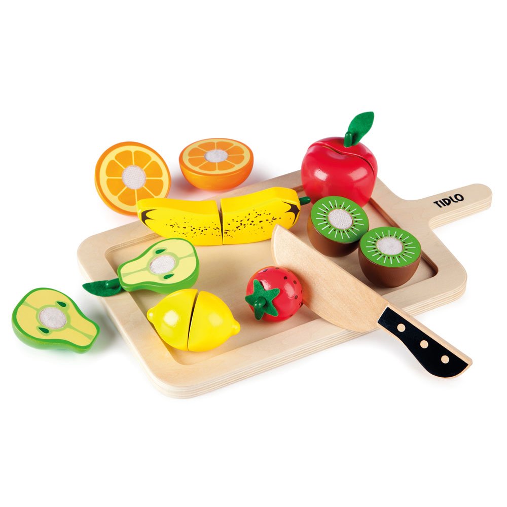 Tidlo Wooden Cutting Fruits Set