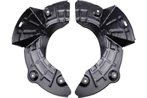 ApplianPar Front Driver and Passenger Side Brake Dust Shield for Ford F150 1997-2004, F250 1997-1999, Expedition 1997-2002, Lincoln Navigator 1998-2002 4WD