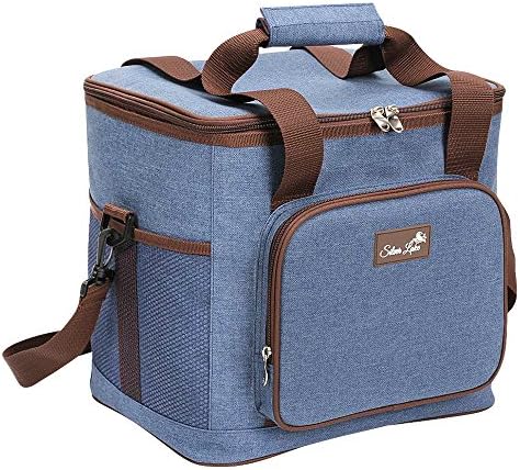 Extra Large Cooler Bag Soft Insulated Thermal Tote Bag Picnic Adult Grocery Shopping Leak Proof Liner