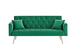 ERYE Upholstered Futon Daybed Loveseat Sofa