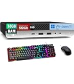 Refurbished: HP 800 G5 Mini Desktop PC, Intel Core I5 9th Gen, 16GB DDR4 RAM, 1TB SSD, Built-in Wi-Fi, Wired Keyboard & Mouse, Windows 11 Pro, Desktop Mini PC (Renewed - Foto 6