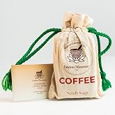 KAPRUKA Ceylon 7essence Coffee Scrub Soap Bar
