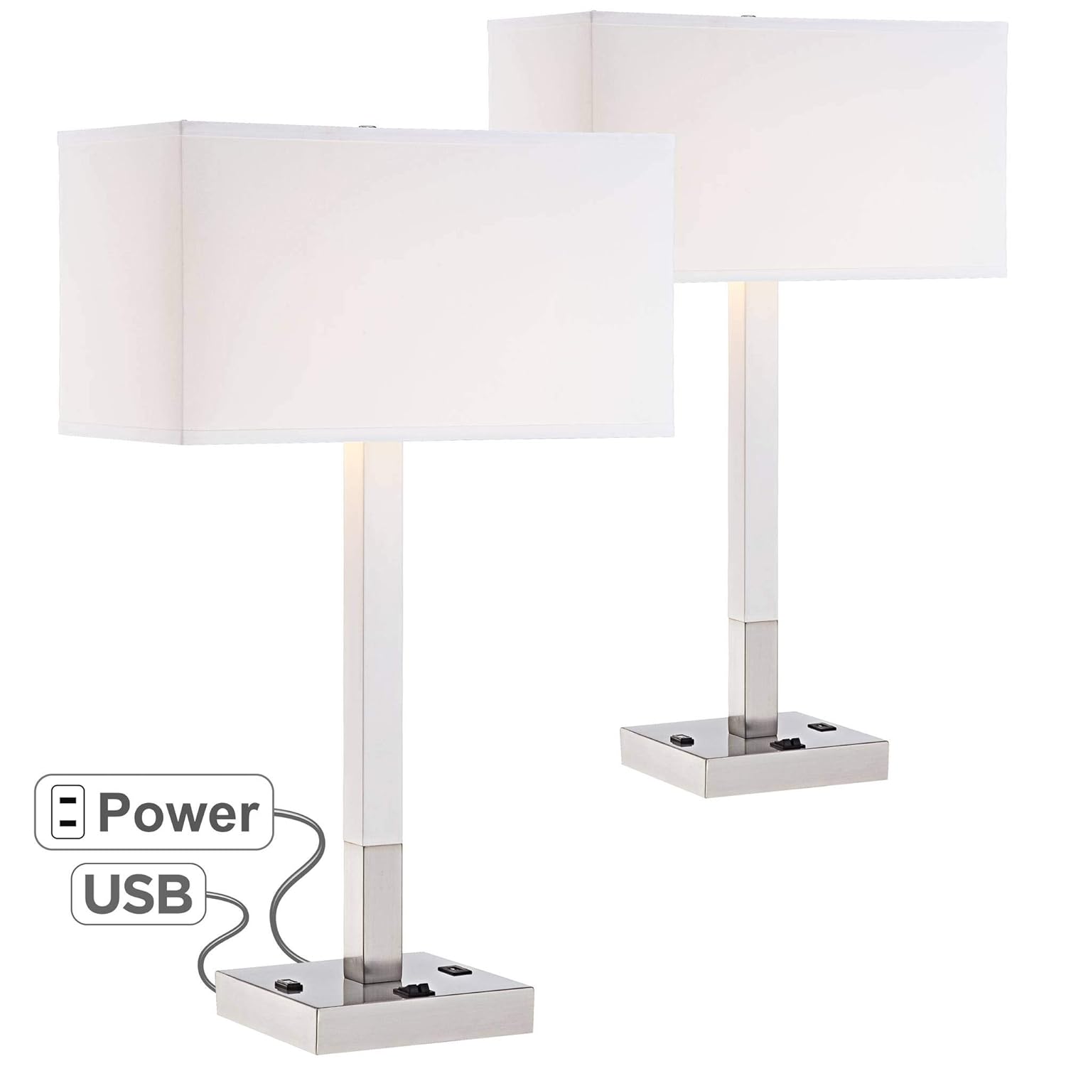 Best table lamp usb base switch