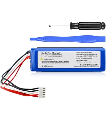 3.7V Rechargeable Speaker Battery Replacement For JBLCharge 3 2016 Version Wireless Bluetooth - View #5