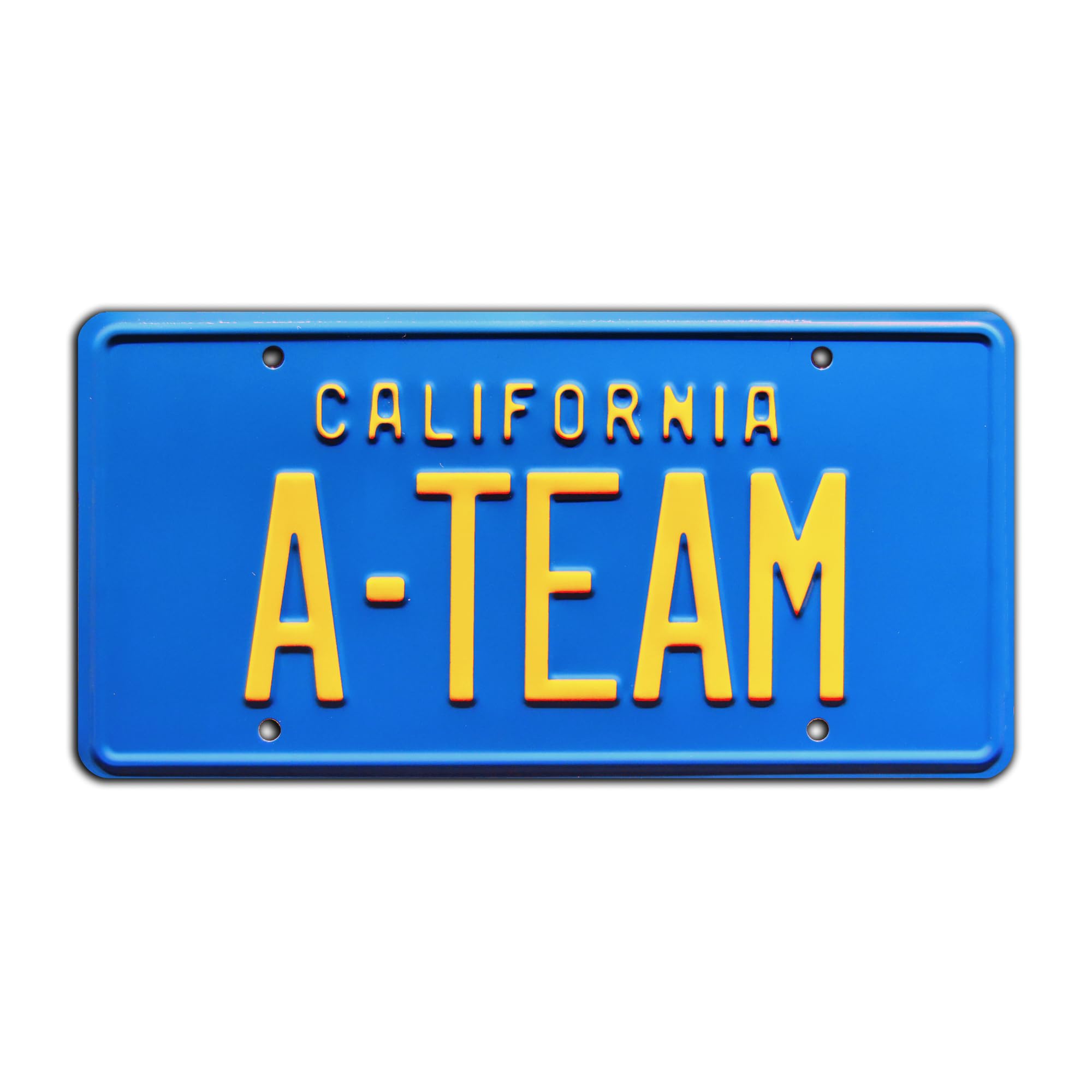 Celebrity Machines The A-Team | A-TEAM | Metal Stamped License Plate