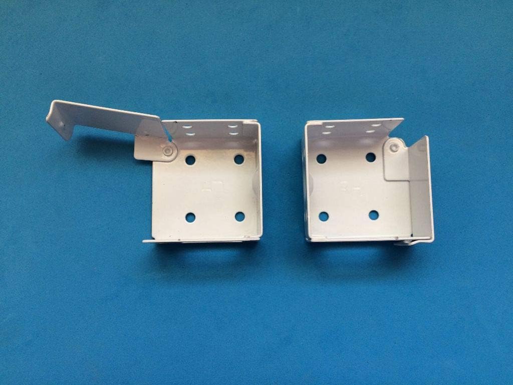 1 PAIR BOX BRACKETS FOR 44MM X 44MM TOP BOX WHITE Amazon.co