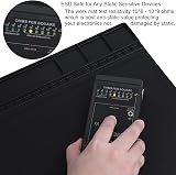 HPFIX Anti Static Mat ESD with Wrist Strap Grounding Cord, Heat Resistant view 2