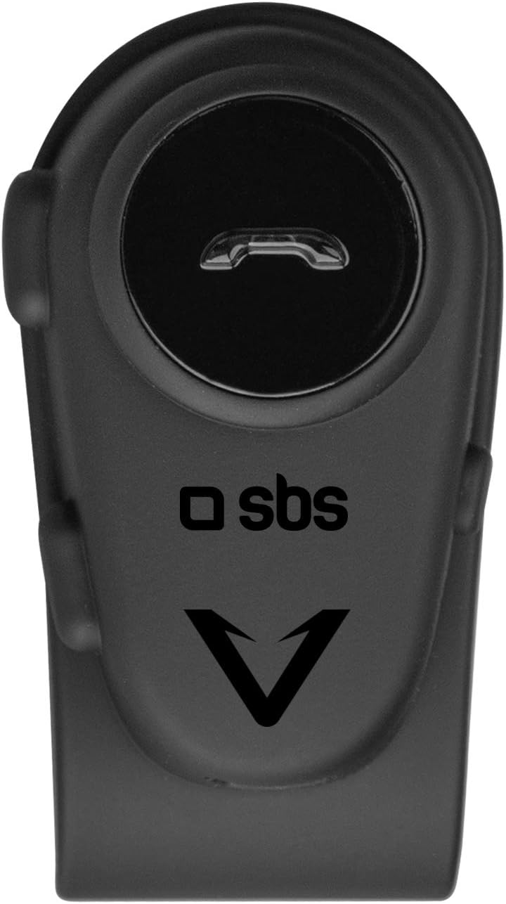 SBS Multipoint Wireless Helmet Headset with Adjustable Microphone and Answer/End Call Button IPX4 Certified - Image 4