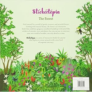 Stickertopia the Forest: Create Beautiful Artworks, One Sticker at a Tim