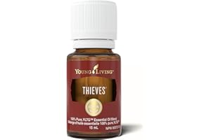 Young Living Thieves Essential Oil Blend 15ml | Natural Aromatherapy Oil for Diffuser & Topical Use with Clove, Eucalyptus & 