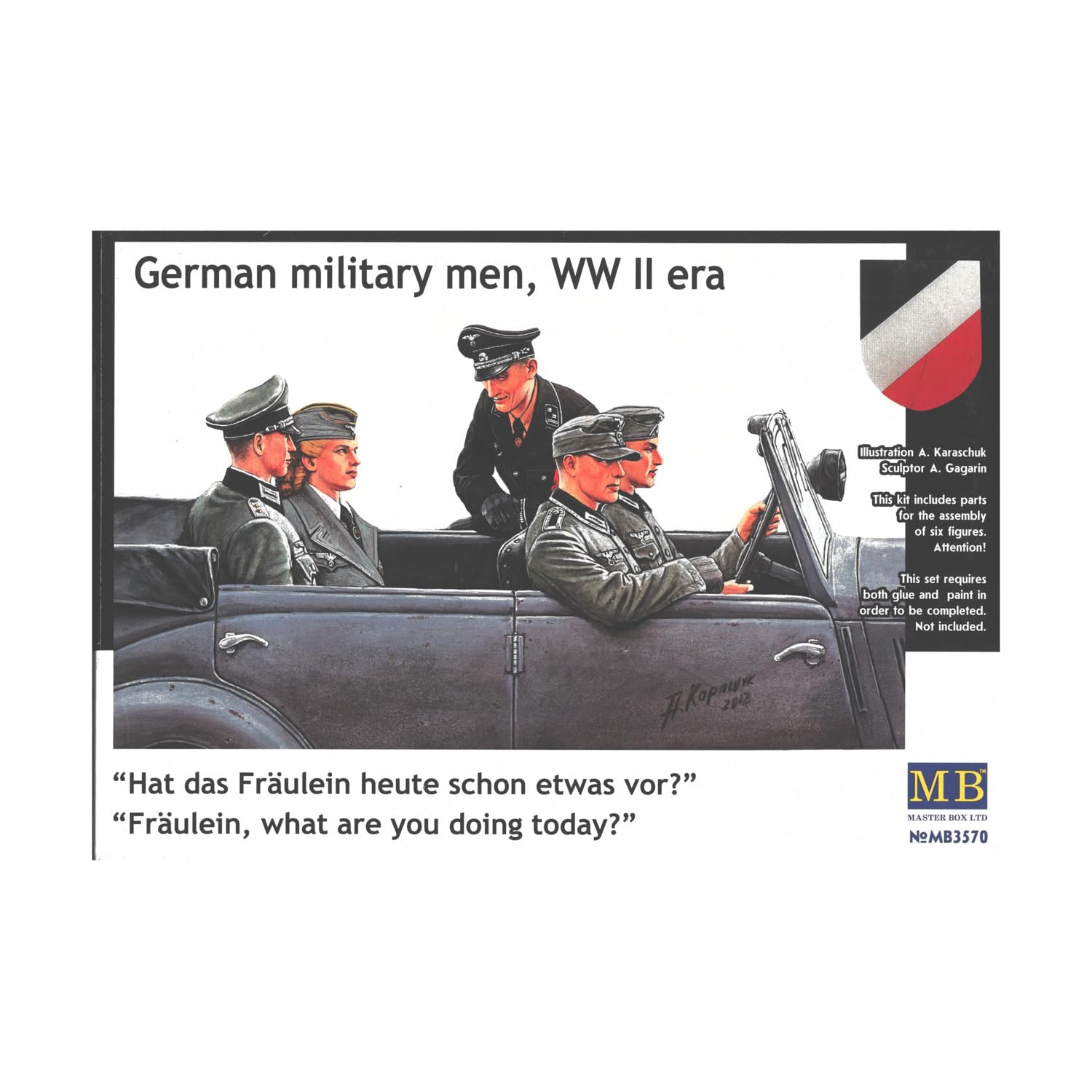 Masterbox 1:35 - What Are You Doing Today?