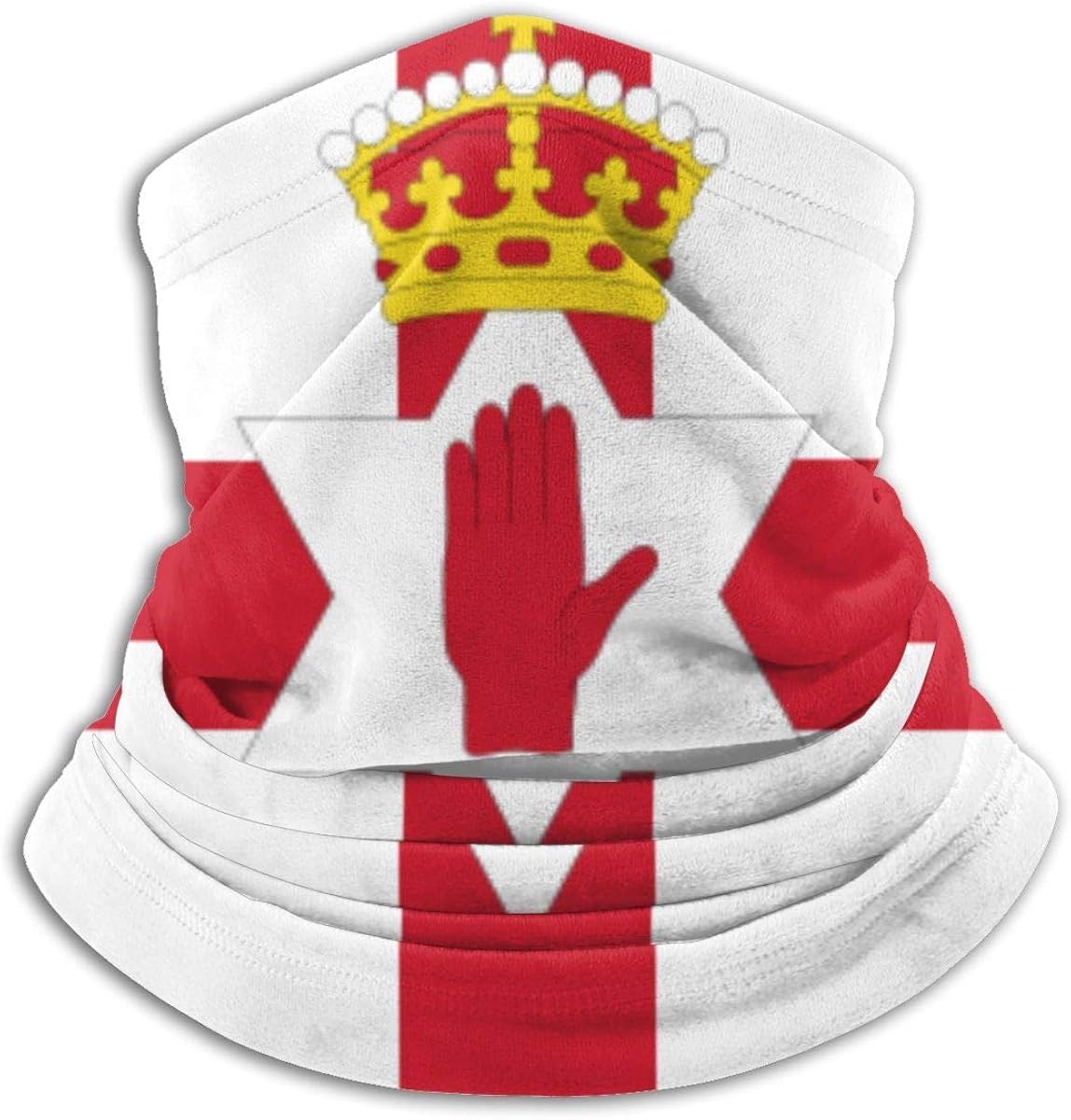 Unisex Microfiber Face Mask Northern ireland flag Bandana Neck Gaiter Balaclava Reusable