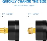 ERGAOBOY 0-6 Bar/0-100 Psi Well Pump Pressure Gauge 2 Inch Dial view 4