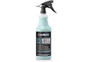SUDS.LAB Suds Lab D3 Interior Car Detailer, Auto Detailing Spray that Cleans, Restores Shine, and Protects Interior Surfaces - 32 oz
