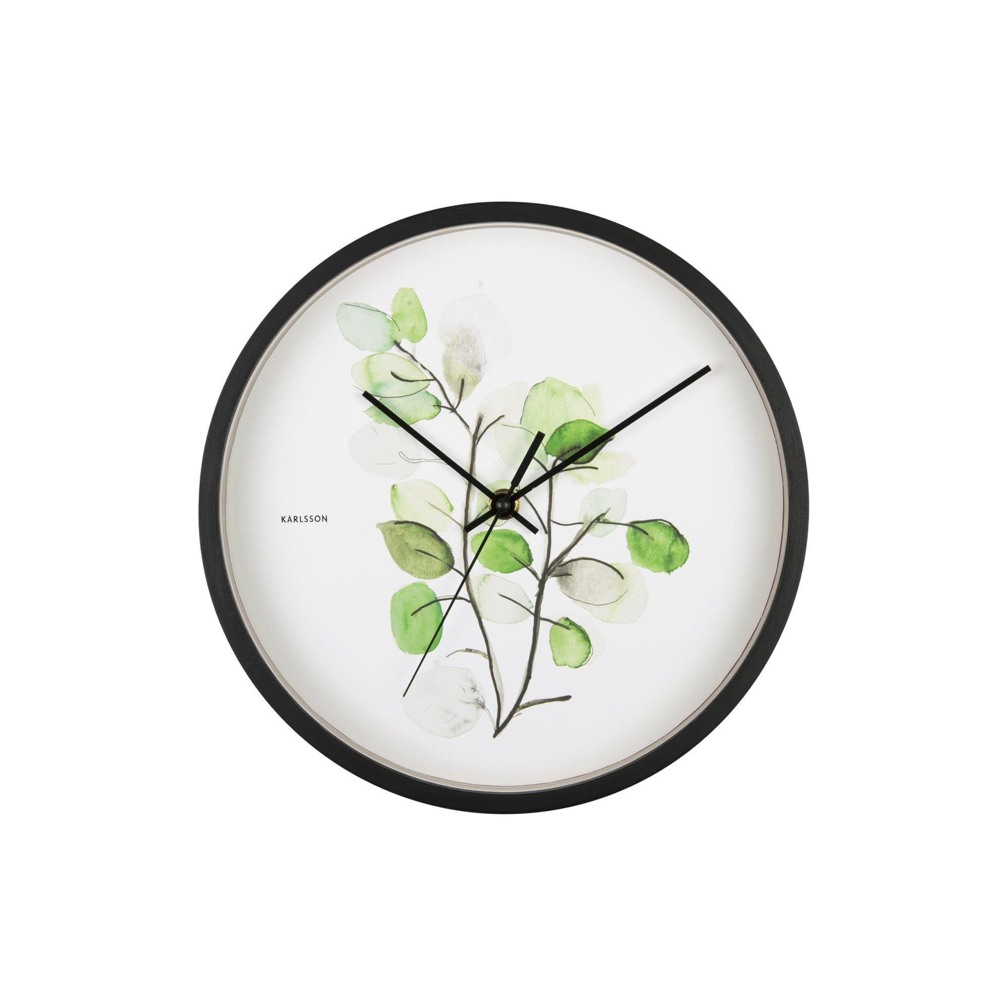 Karlsson Botanical Round Clock 26 cm Eucalyptus