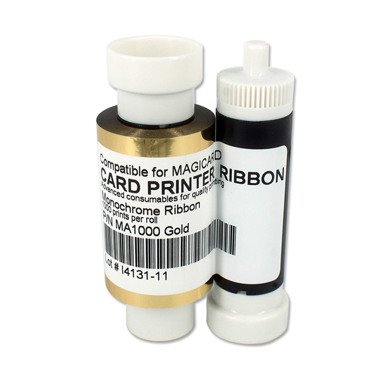 Gold Monochrome Ribbon for Magicard Pronto Enduro 3E Rio Pro MA1000K