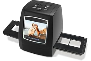 35mm Slide Scanner & Film Viewer, 2.4-inch LCD Screen Slide Viewer,for 35mm Old Slides to Digital, Portable Negative Scanner,